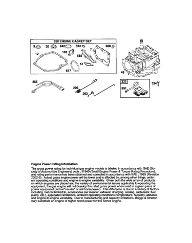 Gasket set/short block