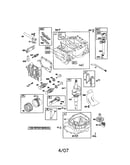 Cylinder assy./crankshaft/sump