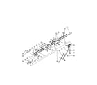 Genie 36280R rails/door arms/carriage diagram
