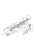 Rails/door arms/carriage