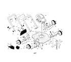 Craftsman 917385122 lawn mower diagram