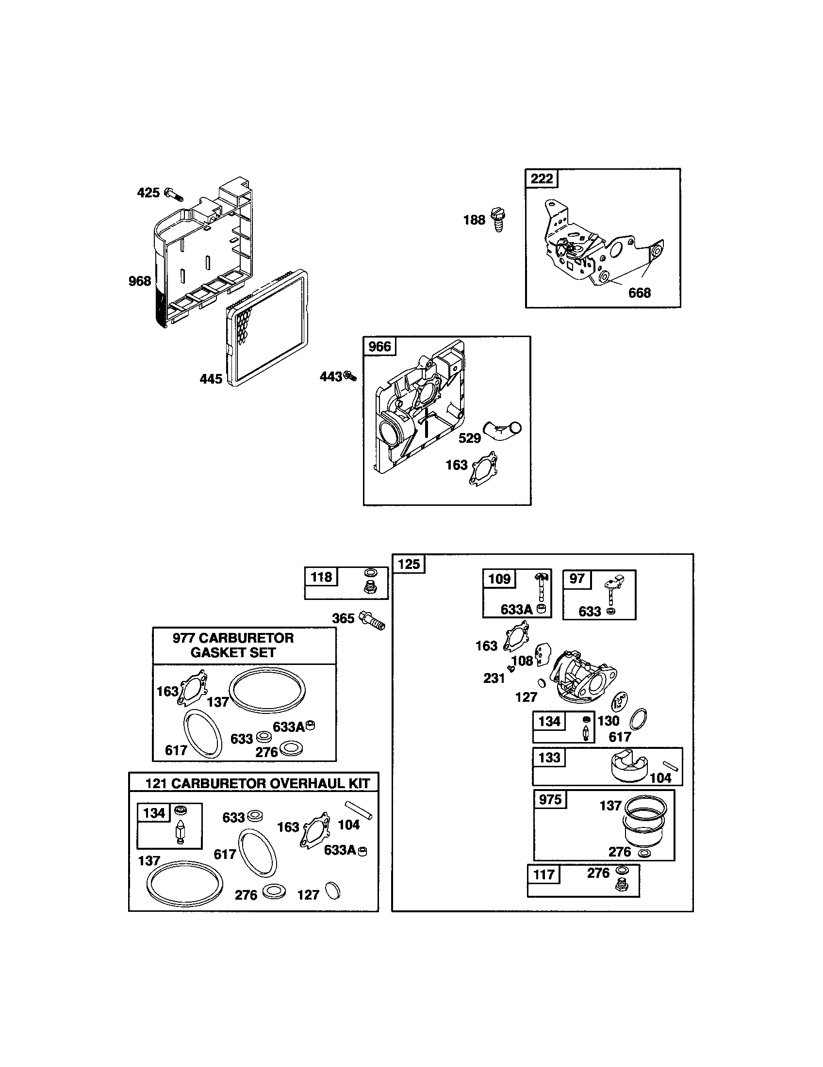 CARBURETOR/AIR CLEANER