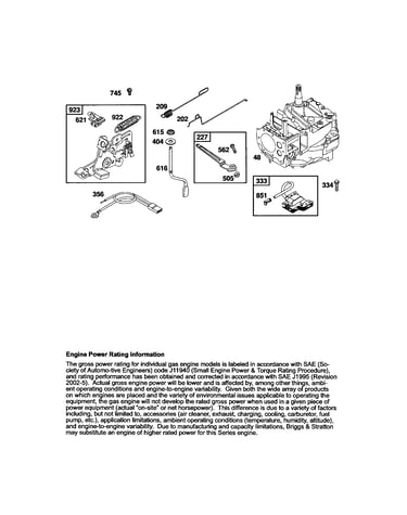Short block/brake