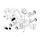 Craftsman 917371342 lawn mower diagram
