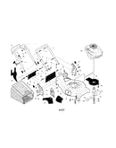 Engine/housing/handles