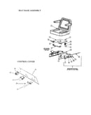 Seat base/control cover