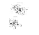 Swisher ZT250 mowing deck/deck idler diagram