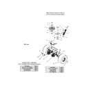 Swisher ZT18542 wheel/transaxle/transmission diagram