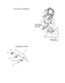 Seat base/control cover