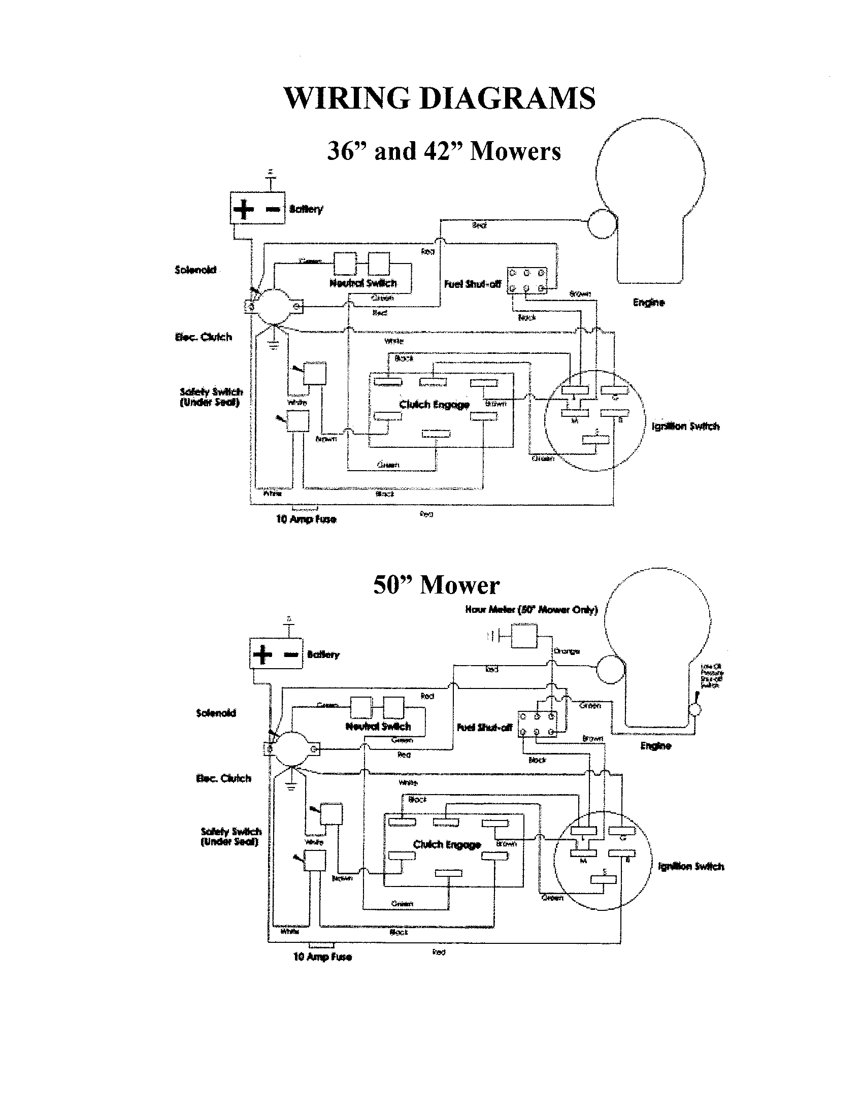 Wiring diagrams