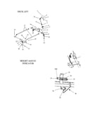 Deck lift/height adj. indicator