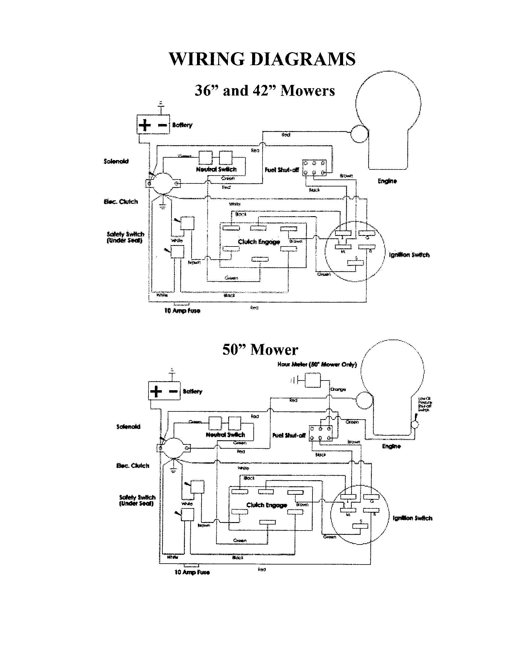 WIRING DIAGRAMS