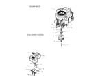 Swisher ZT1436B engine/fuel supply diagram