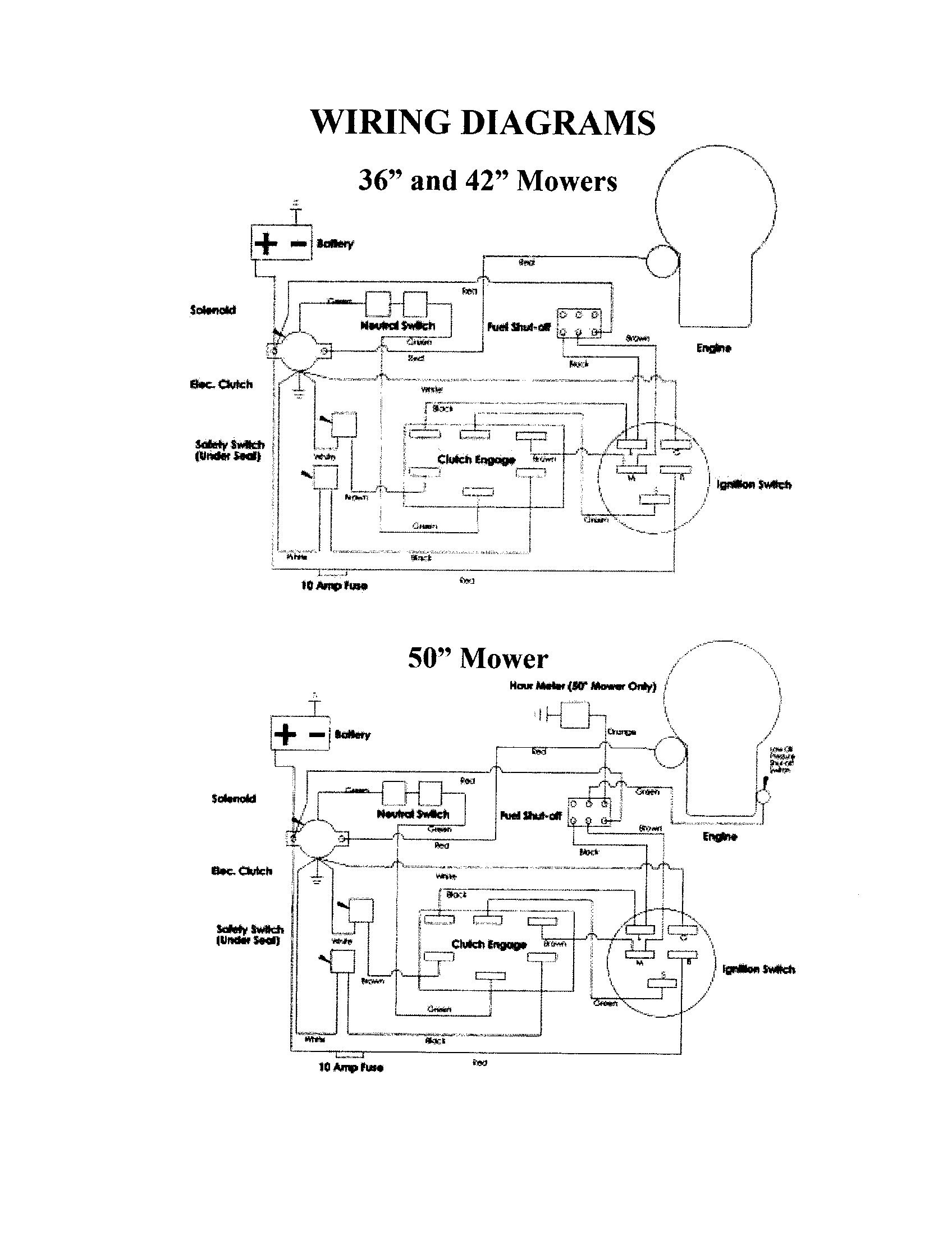 Wiring diagrams