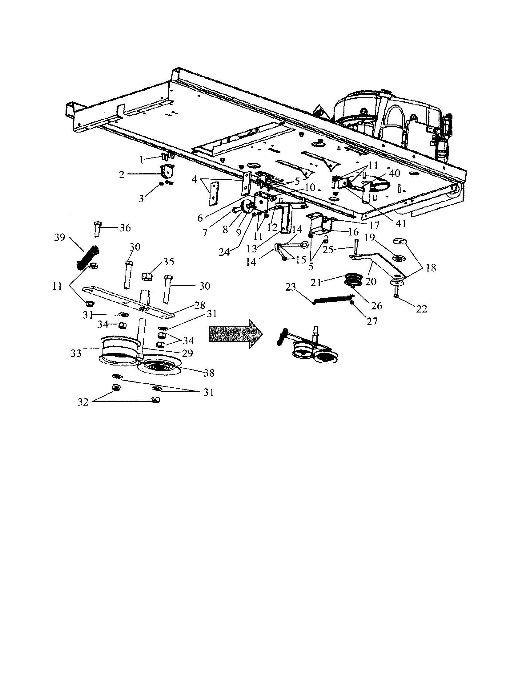 Deck hardware