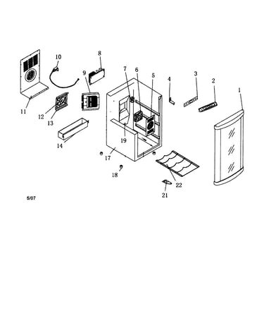 Compact refrigerator