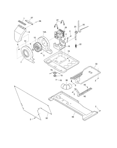 Motor/blower/belt