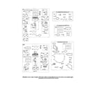 Briggs & Stratton 441700 (0025-0651) carburetor/gasket kits diagram