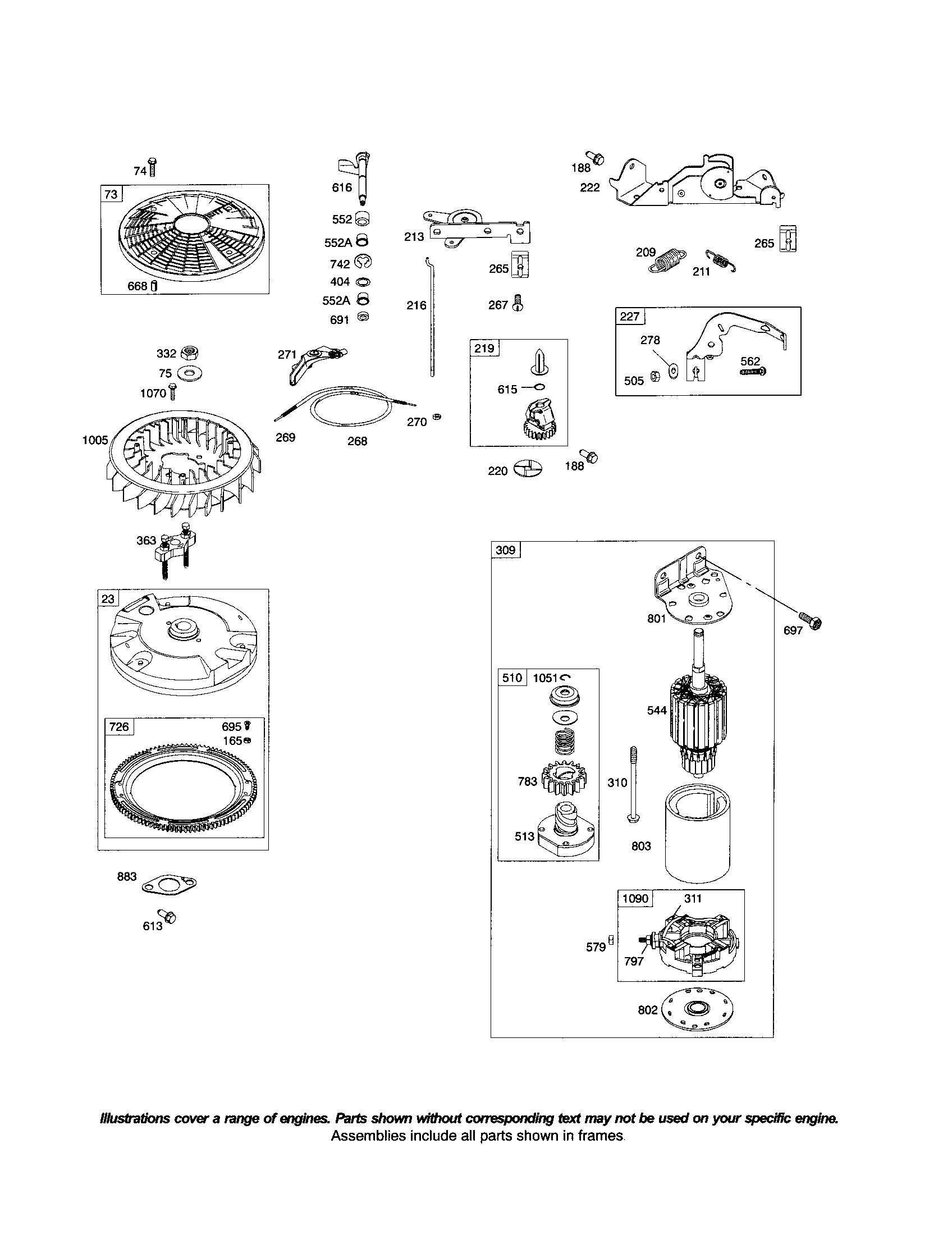 MOTOR/FLYWHEEL