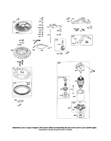 Motor/flywheel