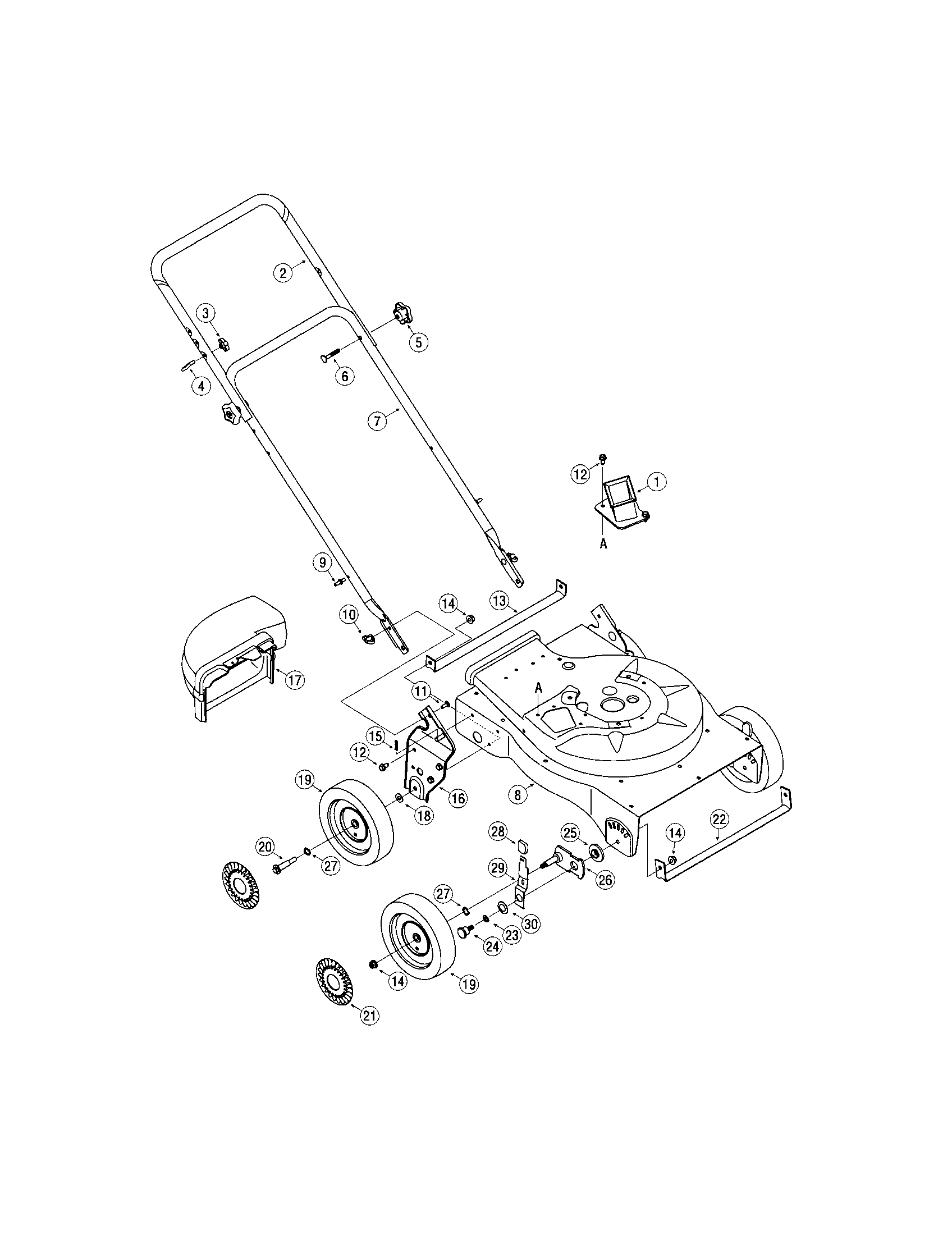 Housing/handles/wheels