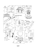 Cylinder/crankshaft/sump