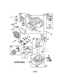 Cylinder/crankshaft/sump