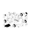 Drive control/gear case/wheels