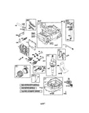 Cylinder/crankshaft/sump