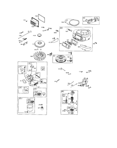 Carburetor/blower housing