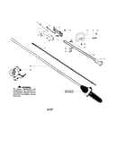 Driveshaft/handle/throttle