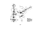 Craftsman 358795630 cylinder/crankcase/crankshaft diagram