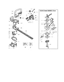Handle/blade/carburetor