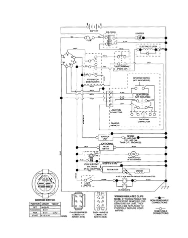 Schematic diagram-tractor