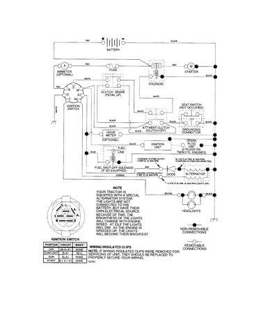 Schematic diagram-tractor