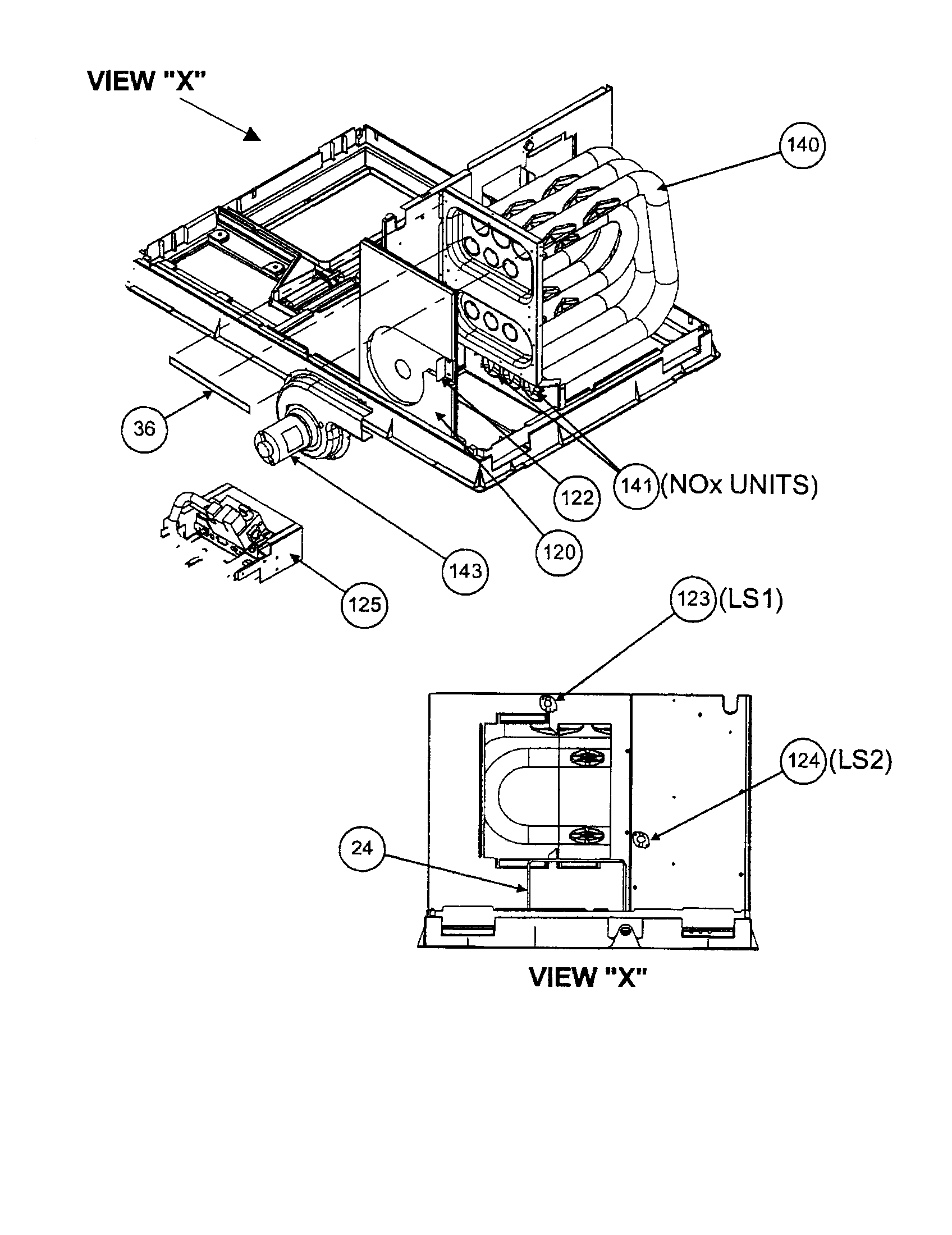 Gas section