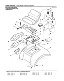 Seat & seat deck (1693323-1693349)