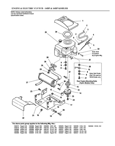 Engine & electric clutch