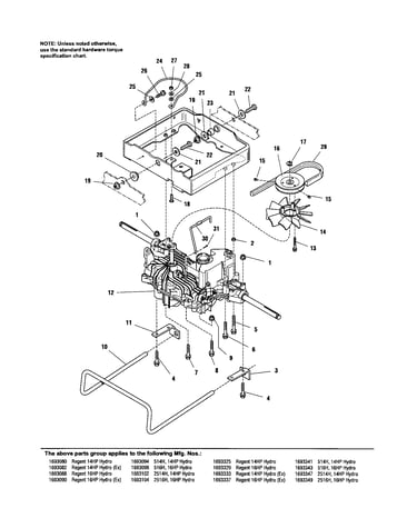 Transmission/belt/carrier