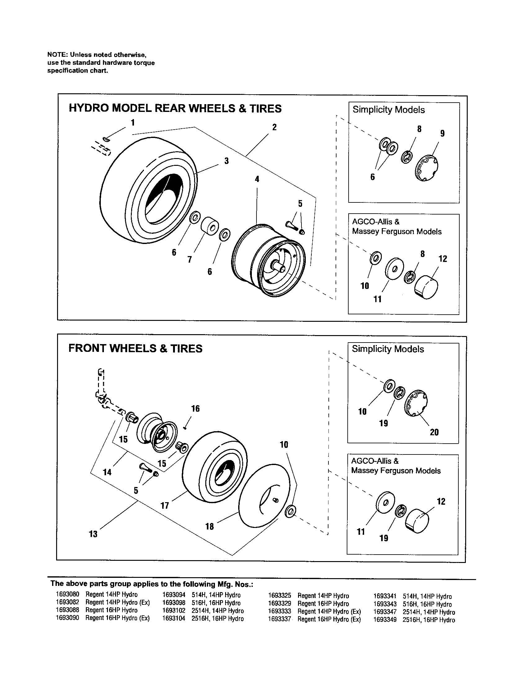 WHEELS & TIRES