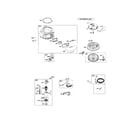 Craftsman 536270302 blower housing/starter motor diagram