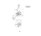 Briggs & Stratton 21B800 (0236-0448) cylinder/sump diagram