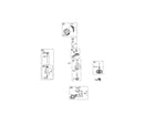 Briggs & Stratton 21B800 (0236-0448) crankshaft/dipstick diagram