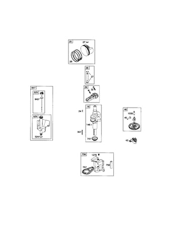 Crankshaft/dipstick