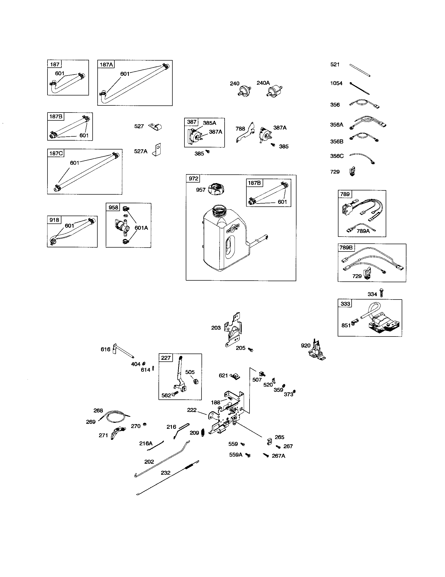 Fuel tank/control bracket