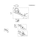 Muffler/blower housing