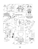 Cylinder/crankshaft/sump