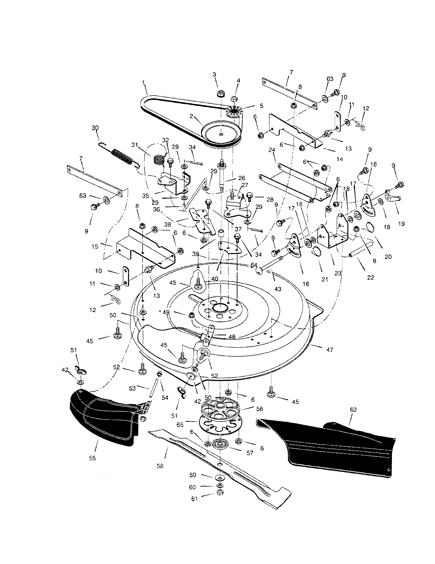 Mower housing