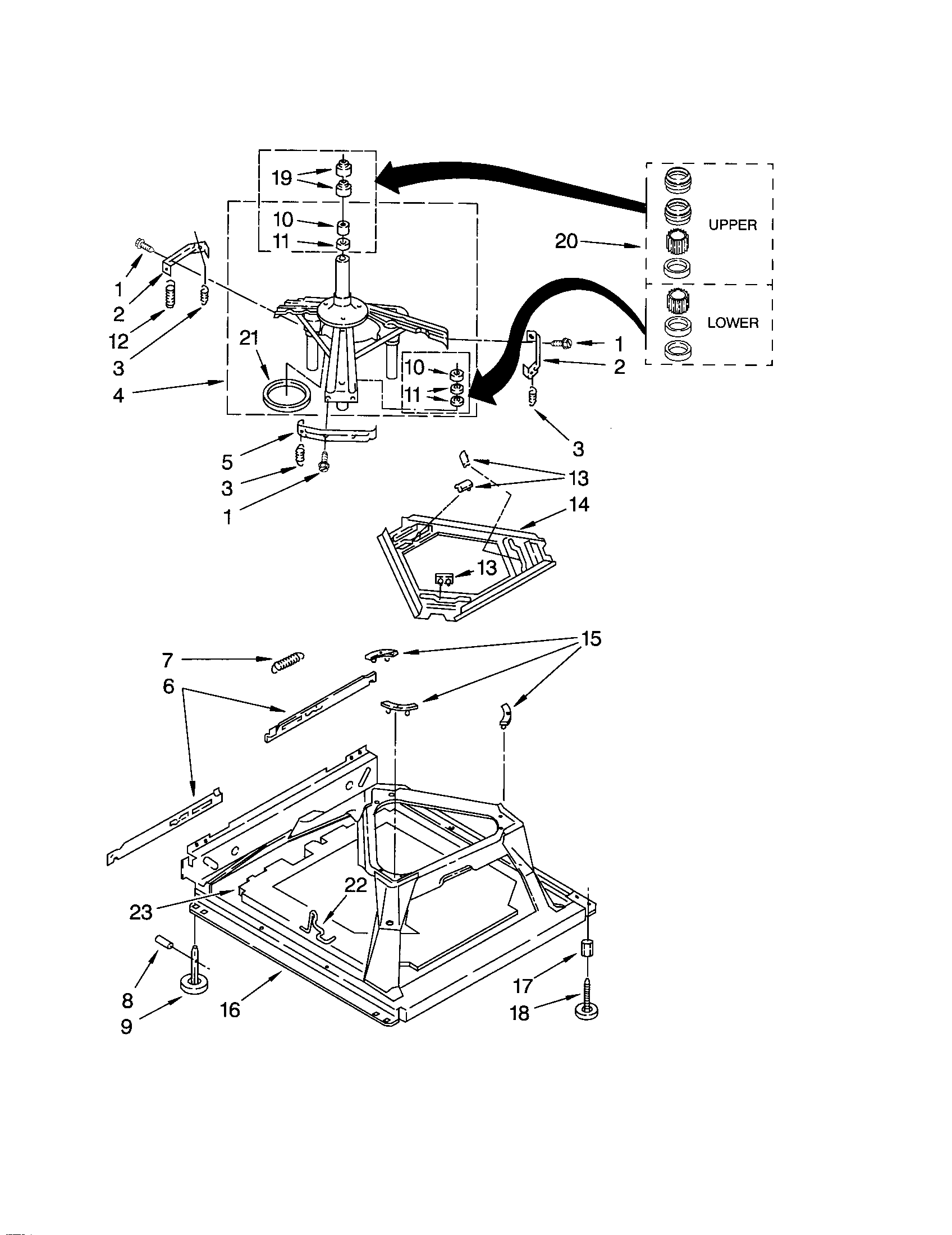 Machine base