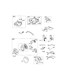 Rewind starter/starter motor